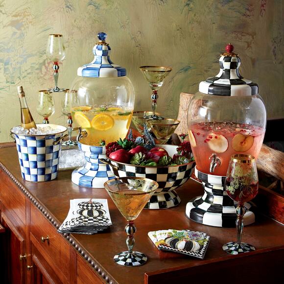 Brand New Mackenzie-Childs Autumn Naturals Cocktail Paper Napkins - Picture 2 of 3